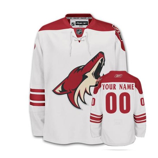 Customized Authentic White Away Jersey 