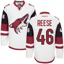 Dylan Reese Arizona Coyotes Reebok Authentic White Away Jersey
