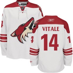 Joe Vitale Arizona Coyotes Reebok Authentic White Away Jersey