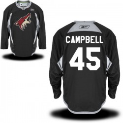 Andrew Campbell Arizona Coyotes Reebok Premier Black Practice Alternate Jersey