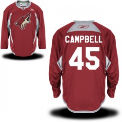 Andrew Campbell Arizona Coyotes Reebok Premier Burgundy Practice Team Jersey
