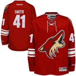 Mike Smith Arizona Coyotes Reebok Premier Red Burgundy Home Jersey