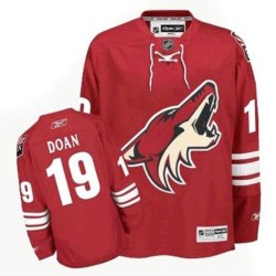 Shane Doan Arizona Coyotes Reebok Premier Red Burgundy Home Jersey