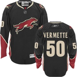 Antoine Vermette Arizona Coyotes Reebok Premier Black Third Jersey