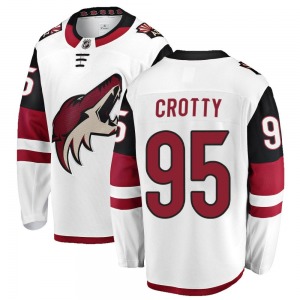 Cameron Crotty Arizona Coyotes Fanatics Branded Breakaway White Away Jersey