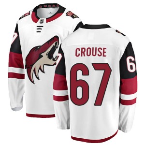 Lawson Crouse Arizona Coyotes Fanatics Branded Authentic White Away Jersey