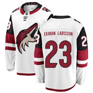 Oliver Ekman-Larsson Arizona Coyotes Fanatics Branded Authentic White Away Jersey