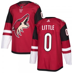 Youth Bryan Little Arizona Coyotes Adidas Authentic Maroon Home Jersey