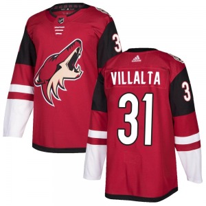 Matt Villalta Arizona Coyotes Adidas Authentic Maroon Home Jersey
