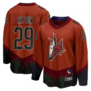 Barrett Hayton Arizona Coyotes Fanatics Branded Breakaway Orange Special Edition 2.0 Jersey