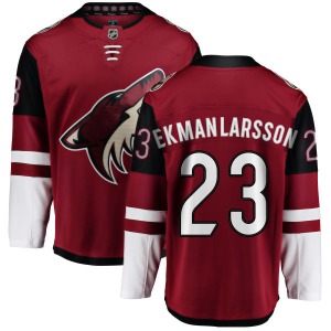 Youth Oliver Ekman-Larsson Arizona Coyotes Fanatics Branded Breakaway Red Home Jersey