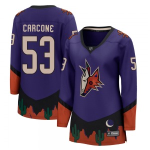 Women's Michael Carcone Arizona Coyotes Fanatics Branded Breakaway Purple 2020/21 Special Edition Jersey