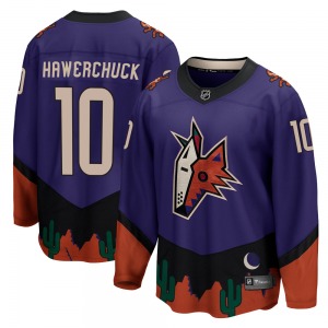 Dale Hawerchuck Arizona Coyotes Fanatics Branded Breakaway Purple 2020/21 Special Edition Jersey