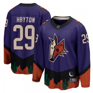 Barrett Hayton Arizona Coyotes Fanatics Branded Breakaway Purple 2020/21 Special Edition Jersey