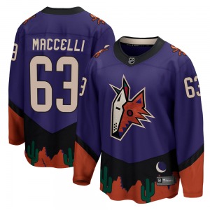 Matias Maccelli Arizona Coyotes Fanatics Branded Breakaway Purple 2020/21 Special Edition Jersey