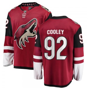 Logan Cooley Arizona Coyotes Fanatics Branded Breakaway Red Home Jersey