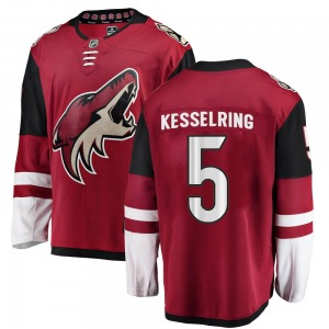 Michael Kesselring Arizona Coyotes Fanatics Branded Breakaway Red Home Jersey