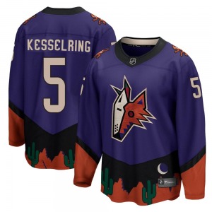 Youth Michael Kesselring Arizona Coyotes Fanatics Branded Breakaway Purple 2020/21 Special Edition Jersey