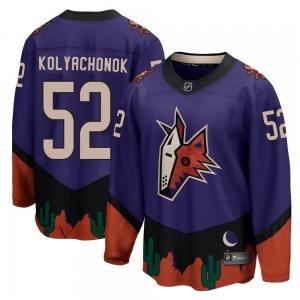 Youth Vladislav Kolyachonok Arizona Coyotes Fanatics Branded Breakaway Purple 2020/21 Special Edition Jersey