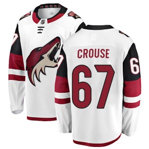 Youth Lawson Crouse Arizona Coyotes Fanatics Branded Authentic White Away Jersey