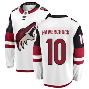 Youth Dale Hawerchuck Arizona Coyotes Fanatics Branded Authentic White Away Jersey