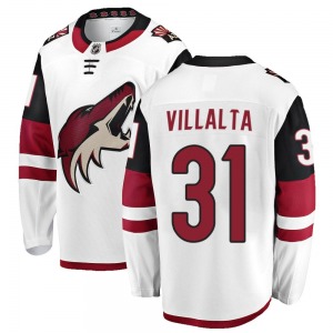 Youth Matt Villalta Arizona Coyotes Fanatics Branded Breakaway White Away Jersey