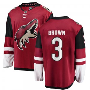 Youth Josh Brown Arizona Coyotes Fanatics Branded Breakaway Red Home Jersey