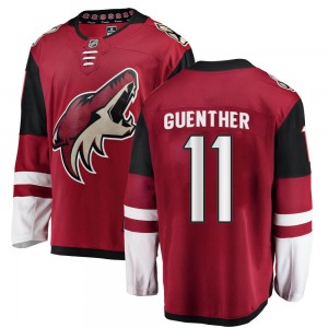 Youth Dylan Guenther Arizona Coyotes Fanatics Branded Breakaway Red Home Jersey