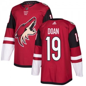 Youth Shane Doan Arizona Coyotes Adidas Authentic Red Burgundy Home Jersey