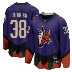 Liam O'Brien Arizona Coyotes Fanatics Branded Breakaway Purple 2020/21 Special Edition Jersey